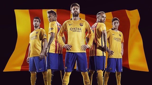 FC Barcelona Trikot Auswaerts