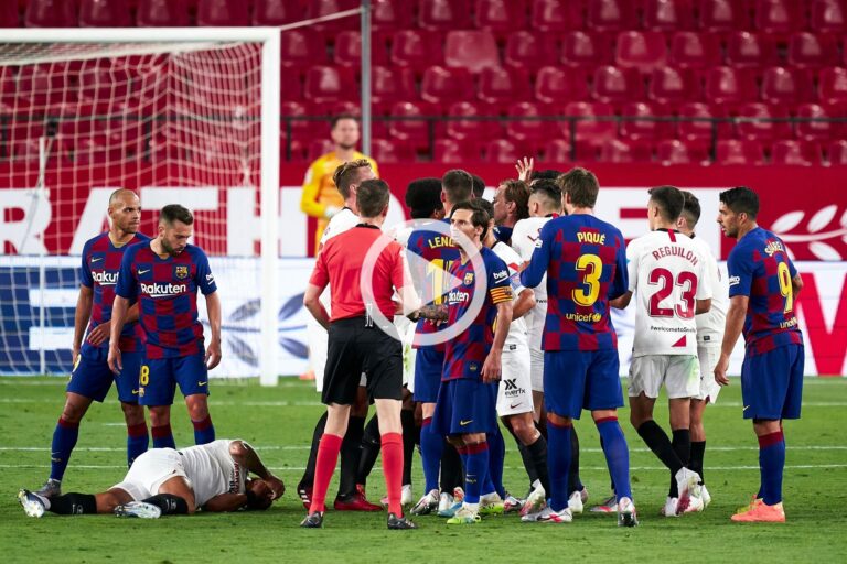 Video-Highlights | Messi rastet bei Barças 0:0 in Sevilla aus