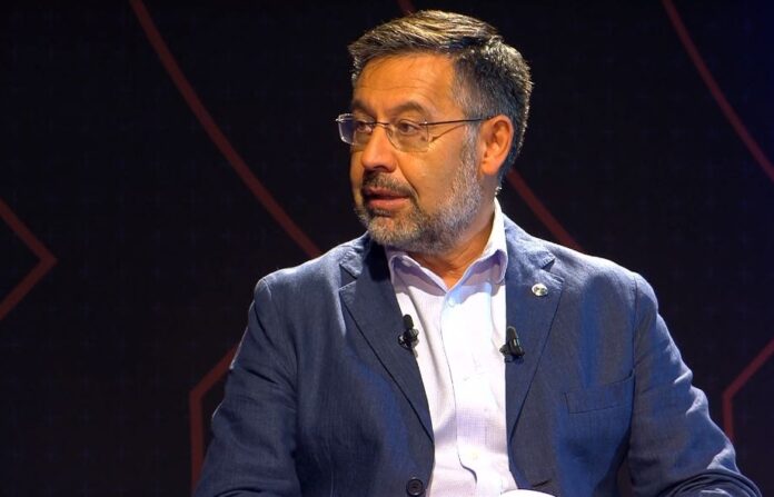 Wehrt sich gegen die Vorwürfe von Laporta und Co: Ex-Barça-Präsident Josep Maria Bartomeu. - Wehrt sich gegen die Vorwürfe von Laporta und Co: Ex-Barça-Präsident Josep Maria Bartomeu. -