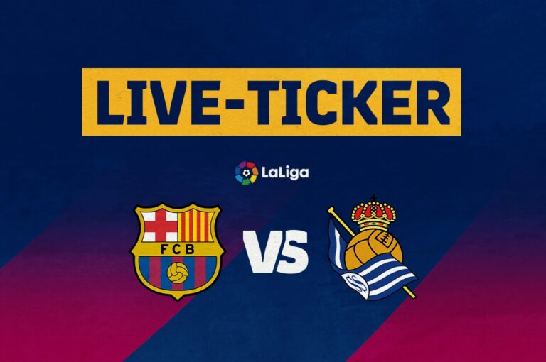 Ticker Barcelona vs. Real Sociedad | Barça dreht Rückstand bei hart erkämpftem Zittersieg