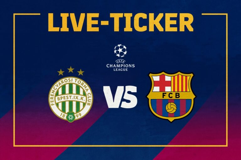 Ticker Ferencvaros vs. Barcelona | Barça siegt in Budapest locker
