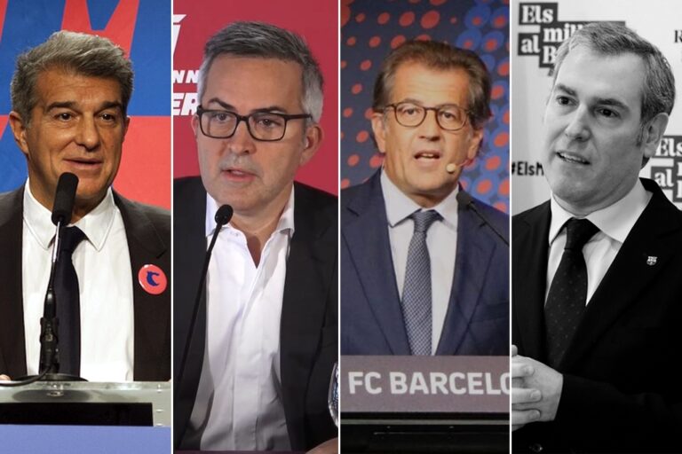 Barça bestätigt Laporta, Font und Freixa als Kandidaten – Rousaud steigt aus