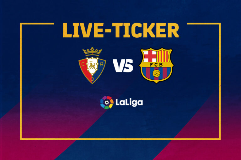 Ticker Osasuna vs. Barcelona | 2:0 im El Sadar: Jordi Alba und Ilaix Moriba schweißen ein