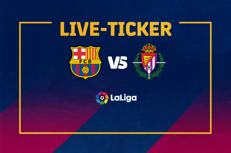 Ticker Barcelona vs. Valladolid | Dembélé schießt Barça zum späten Sieg