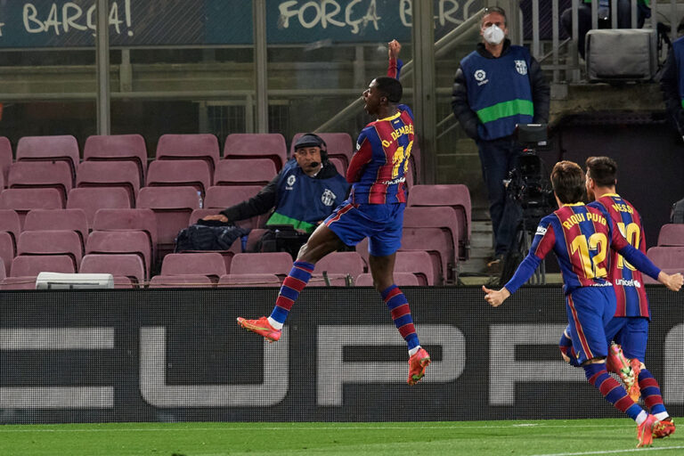 Dembélé erlöst Barça durch spätes 1:0 gegen Valladolid