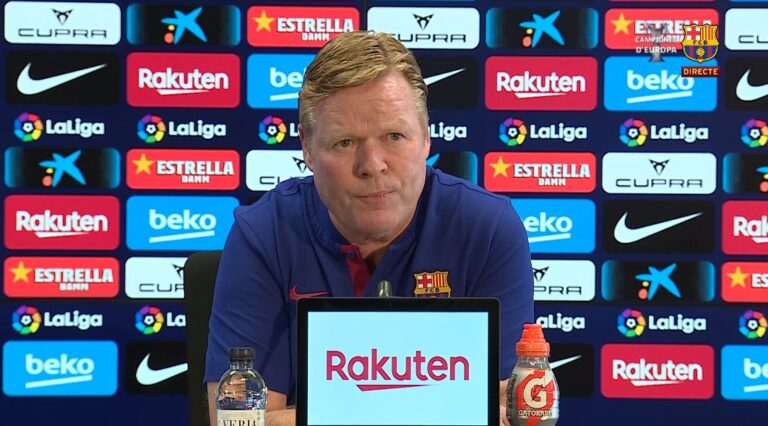 Koeman über Zukunft bei Barça: “Bin Realist, kein Opportunist”
