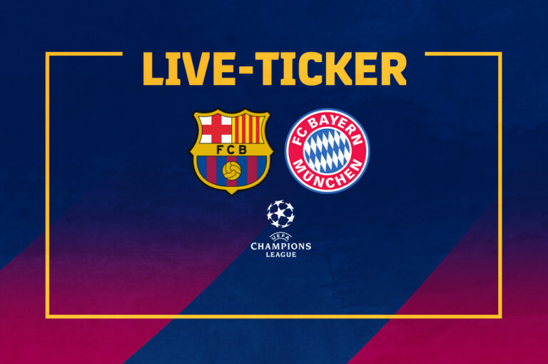 Ticker FC Barcelona 0:3 FC Bayern München | Rabenschwarzer Tag: Barça verliert nach CL-Aus