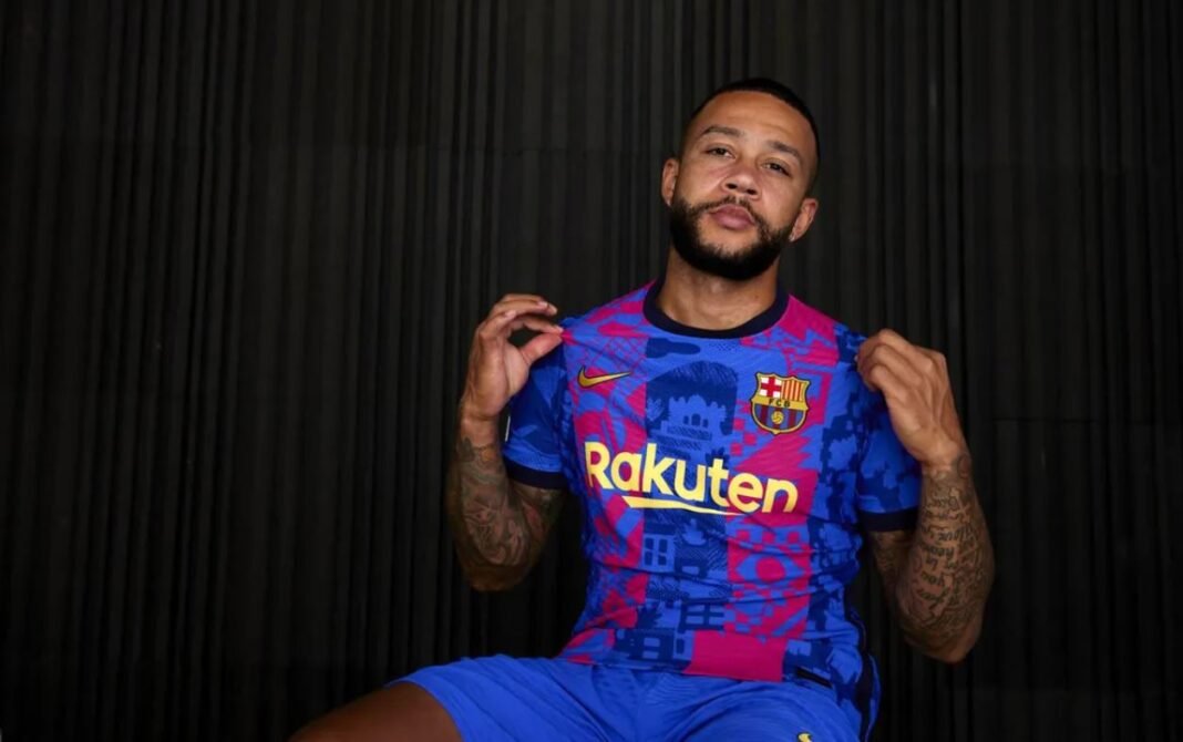 Barças neues Champions-League-Trikot.