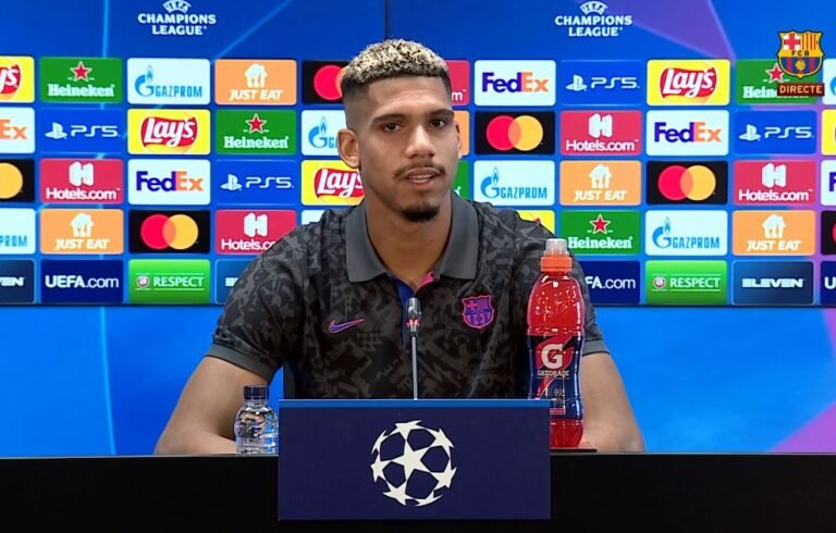 PK | Araujo vor Duell bei Benfica: “Wir müssen die drei Punkte holen”