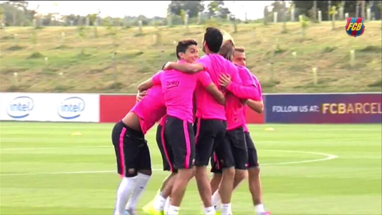 Barças Vorbereitung für die Saison 2016/2017: Erst Training im St. George’s Park, dann Leicester City