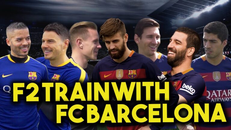 F2Freestylers zu Gast beim FC Barcelona: So haben sich die Barça-Stars bei den Technikeinheiten geschlagen