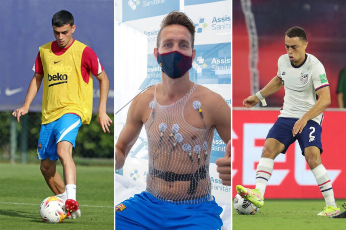 Víctor Salgado, Miguel Ruiz/FC Barcelona/USMNT