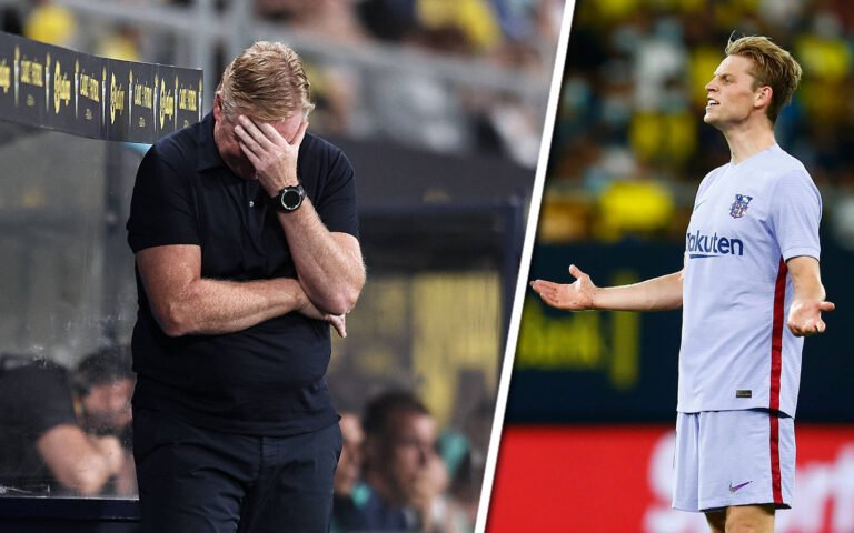 Zwei-Spiele-Sperre! Koeman fehlt Barça auch gegen Atlético – De Jong-Einspruch abgelehnt