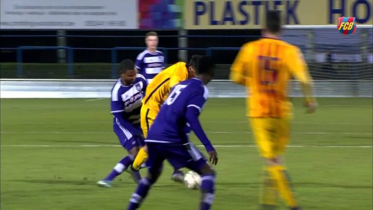 UEFA Youth League Spielbericht und Analyse: RSC Anderlecht U19 – FC Barcelona Juvenil A
