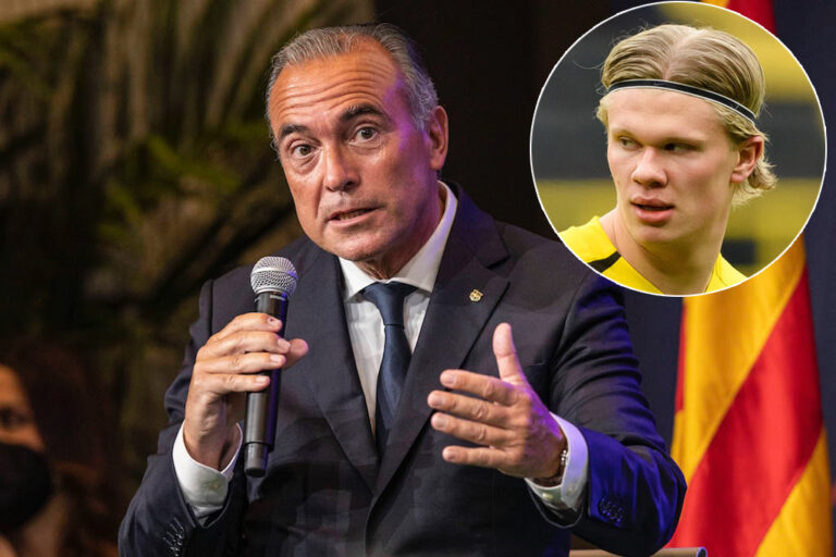 Rafael Yuste schließt einen Transfer von Erling Haaland aus.