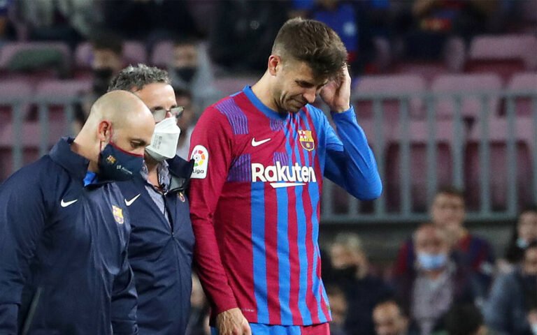 Piqué fällt mit Wadenzerrung aus