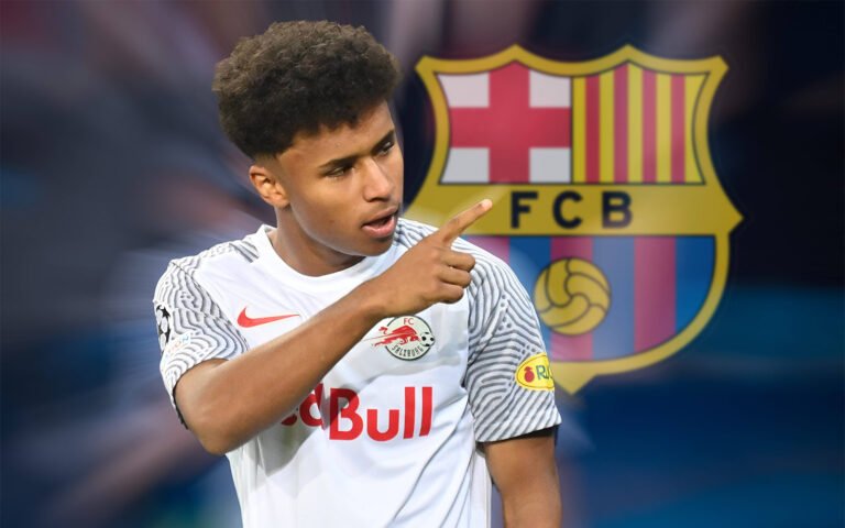 Karim Adeyemi Transfer FC Barcelona Red Bull Salzburg