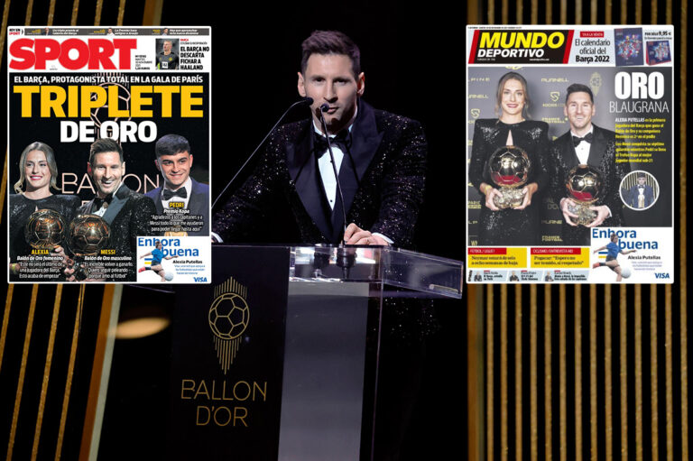 Messi Ballon d'Or Pressestimmen