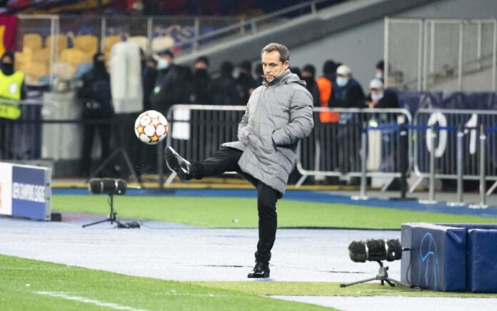 Sergi Barjuan lobte Ansu Fati nach Barças Sieg in der Champions League bei Dynamo Kiew. Sergi Barjuan lobte Ansu Fati nach Barças Sieg in der Champions League bei Dynamo Kiew.