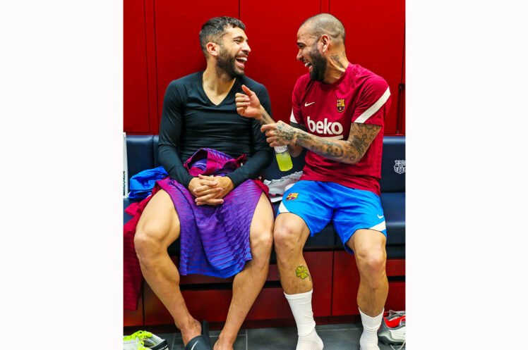 Dani Alves Jordi Alba