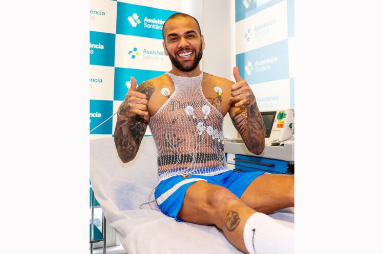 Dani Alves Medizintest Medical FC Barcelona