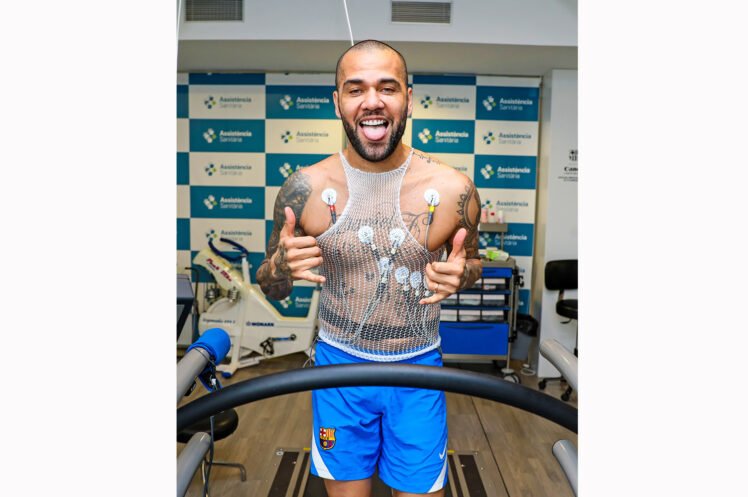 Dani Alves Medizintest Medical FC Barcelona