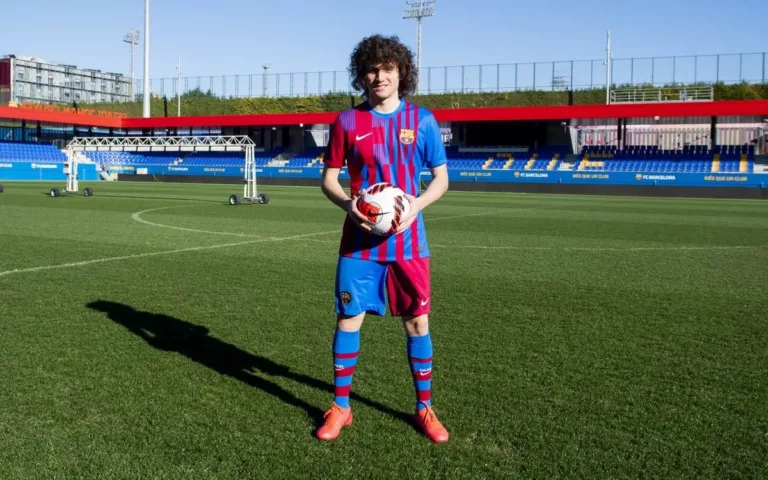 Fabio Blanco FC Barcelona Eintracht Frankfurt