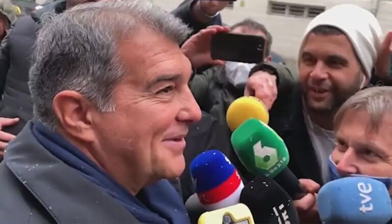 Laporta vor Duell mit FC Bayern München: “Ich bin sehr zuversichtlich”