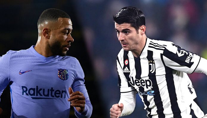 memphis depay alvaro morata