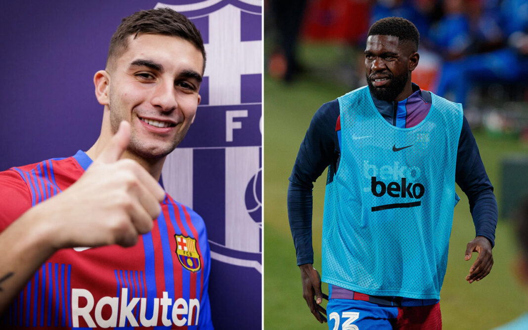 Ferran-Torres-Samuel-Umtiti-FC-Barcelona