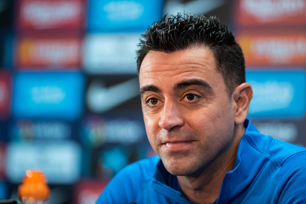 Xavi Pressekonferenz Press Conference