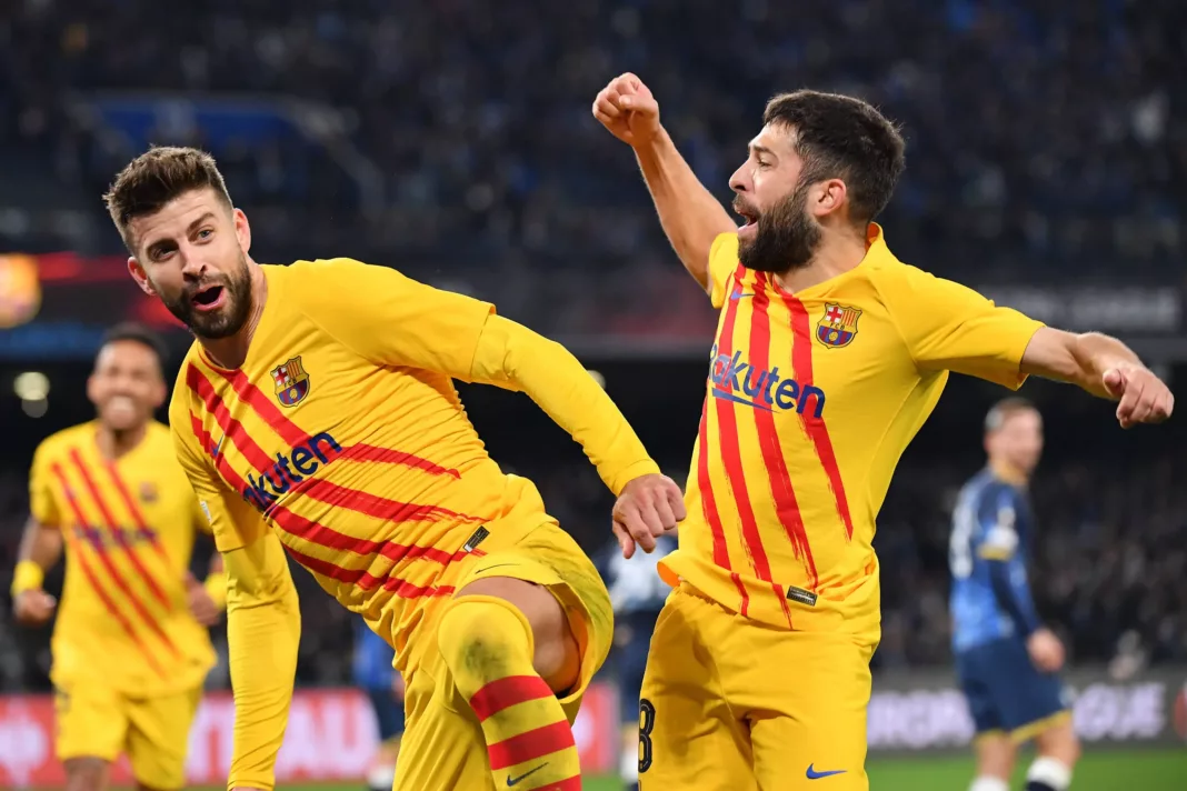 Pique FC Barcelona Europa League Napoli