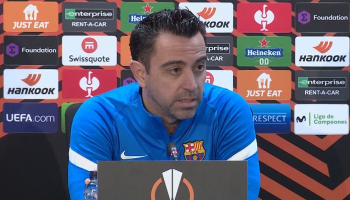 Xavi PK FC Barcelona SSC Neapel