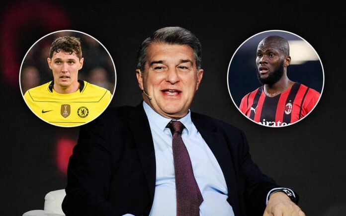 Andreas Christensen Joan Laporta Franck Kessié