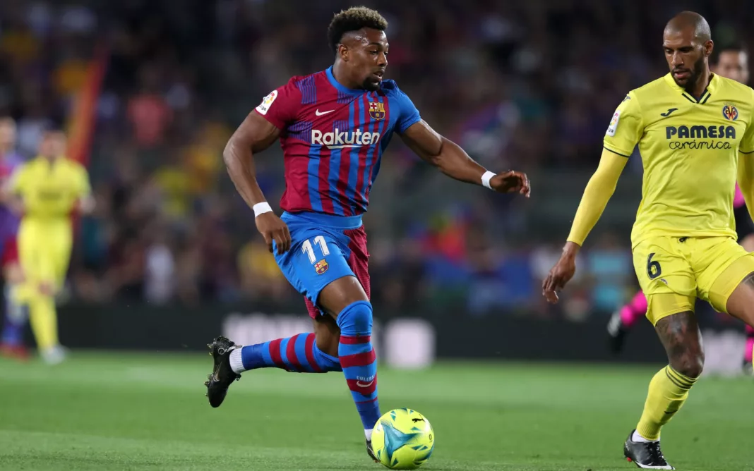 Adama Traore FC Barcelona FC Villarreal 2022-05-22-BARCELONA-VILLARREAL-28