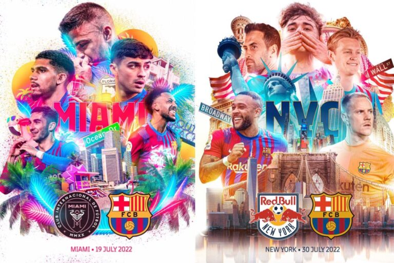 FC Barcelona Barça USA Amerika Saisonvorbereitung Inter Miami New York Red Bulls