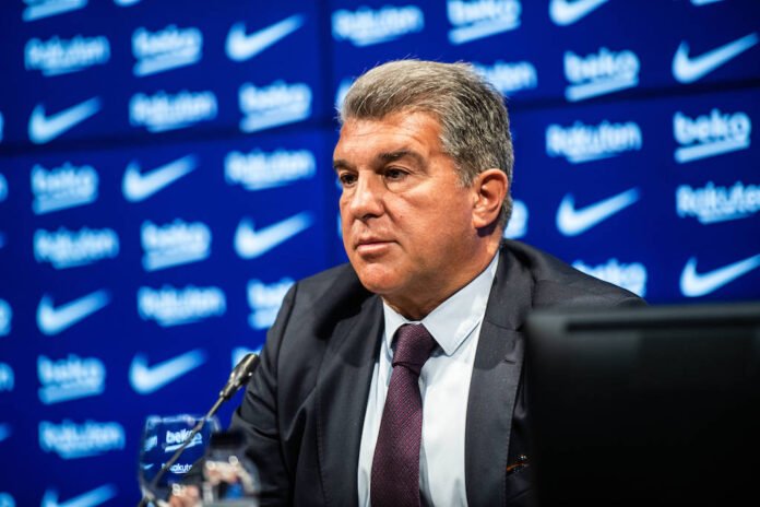 FC Barcelona Barça Joan Laporta La Liga Salary Cap Gehaltsobergrenze FC Barcelona Barça Joan Laporta La Liga Salary Cap Gehaltsobergrenze