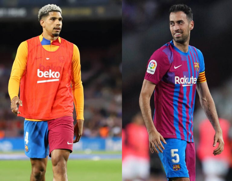 FC Barcelona Barça La Liga FC Getafe Kader Araujo Busquets