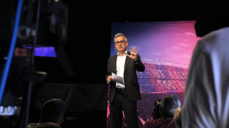 FC Barcelona Laporta Font Präsident