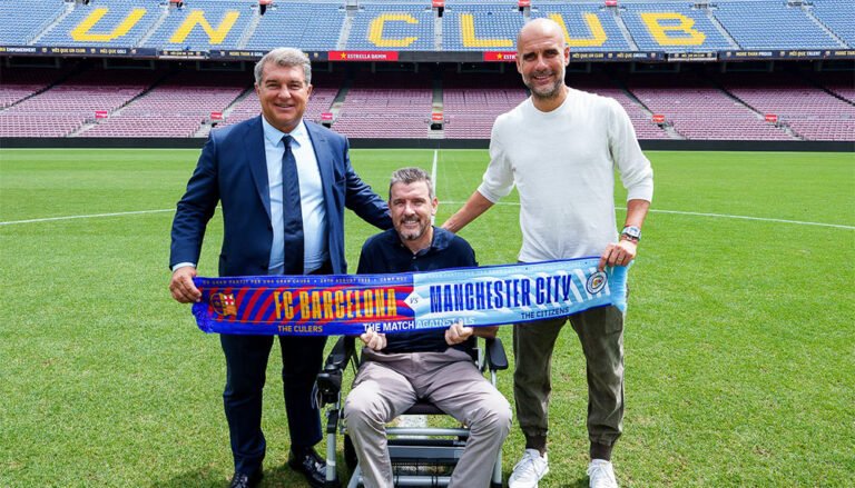 Für guten Zweck: Barça empfängt Manchester City zu Benefizspiel für Juan Carlos Unzue