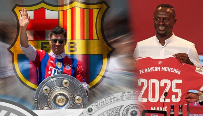 Robert Lewandowski Sadio Mane