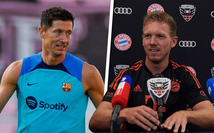 Robert Lewandowski Julian Nagelsmann Robert Lewandowski Julian Nagelsmann