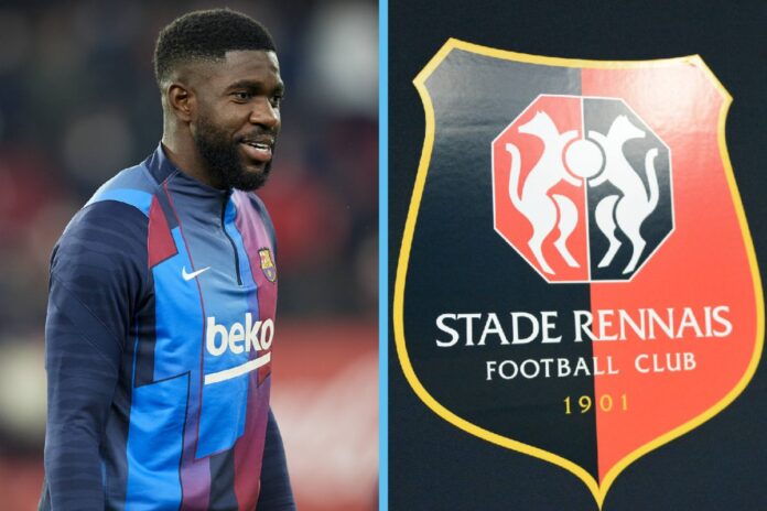 Samuel Umtiti Stade Rennes Samuel Umtiti Stade Rennes