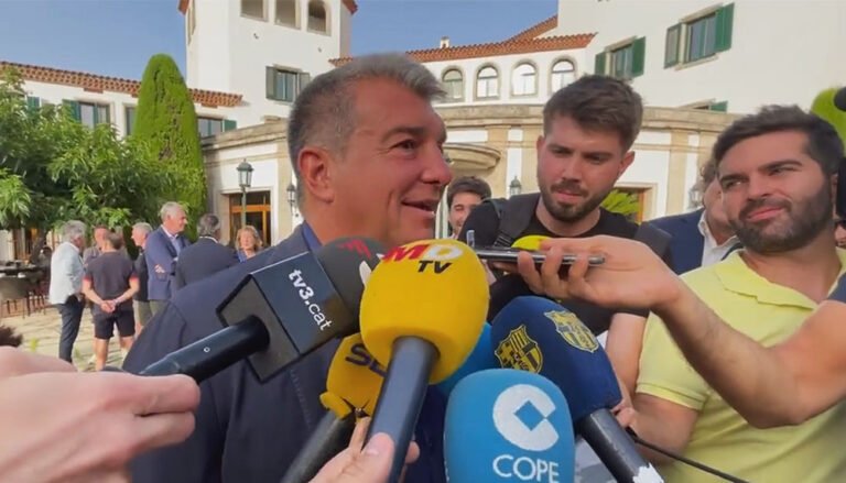 Laporta verkündet zwei Verpflichtungen – Frenkie de Jong soll bei Barça bleiben