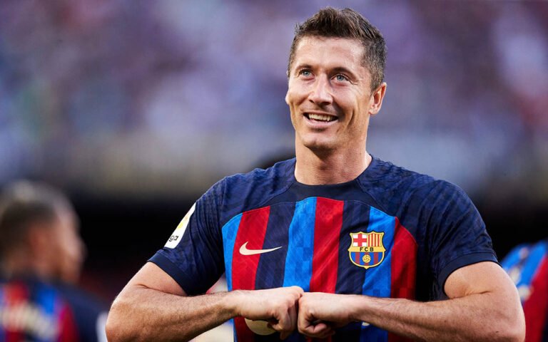 Robert Lewandowski FC Barcelona