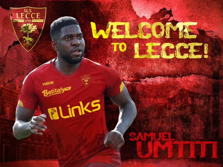 Samuel Umtiti US Lecce FC Barcelona