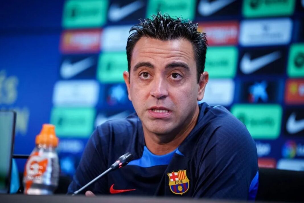 Xavi Hernández Pressekonferenz