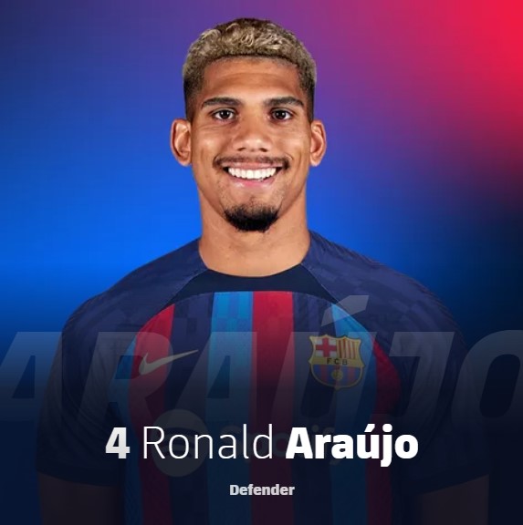 Ronald Araujo FC Barcelona