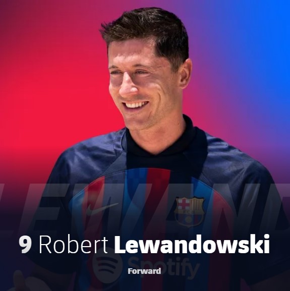 Robert Lewandowski FC Barcelona