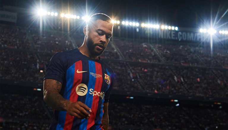 Memphis Depay FC Barcelona Juventus Turin